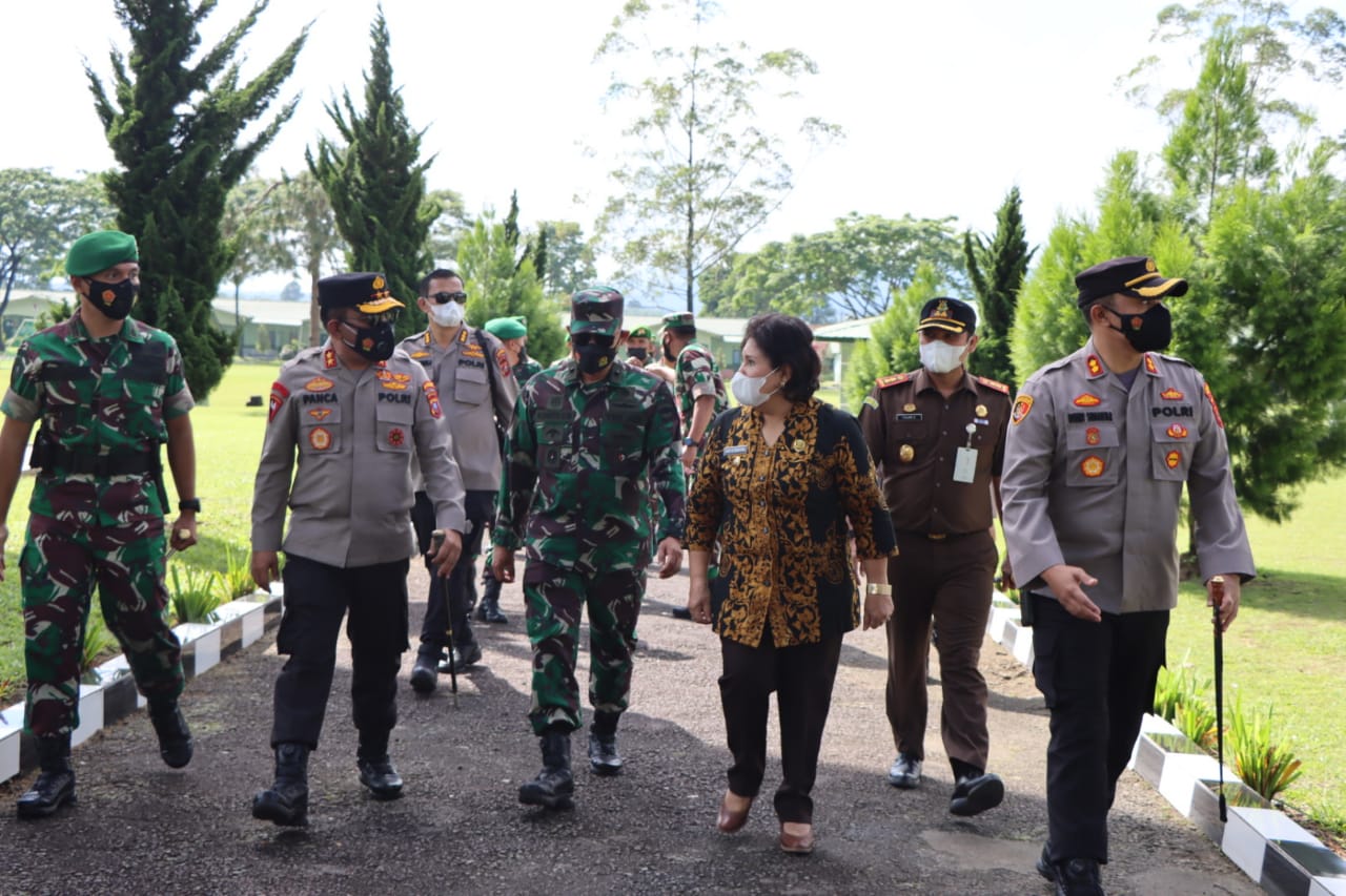 Bupati Karo Sambut Kunjungan Kapolda Sumut dan Kasdam I Bukit Barisan