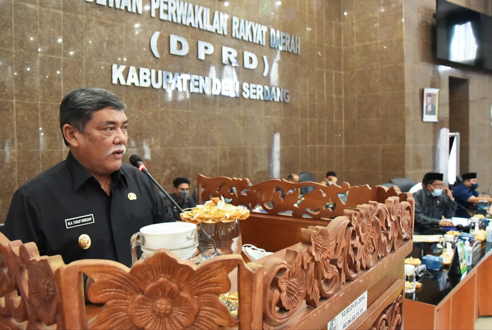 DPRD Deli Serdang Gelar Rapat Paripurna Pengesahan Propemperda