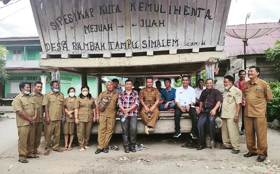 Wabup Karo Kunker Ke Kecamatan Laubaleng Dan Mardingding