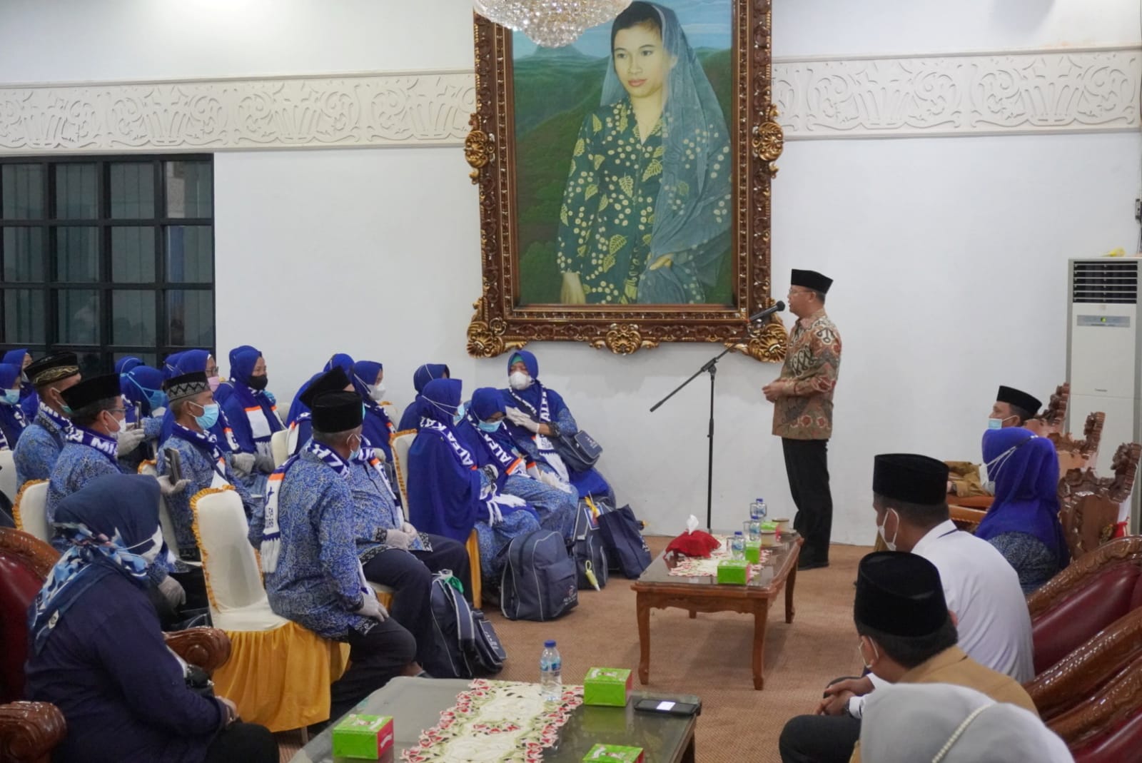 Lepas Jemaah Umroh Gubernur Rohidin Minta Do'akan Bengkulu Bebas COVID