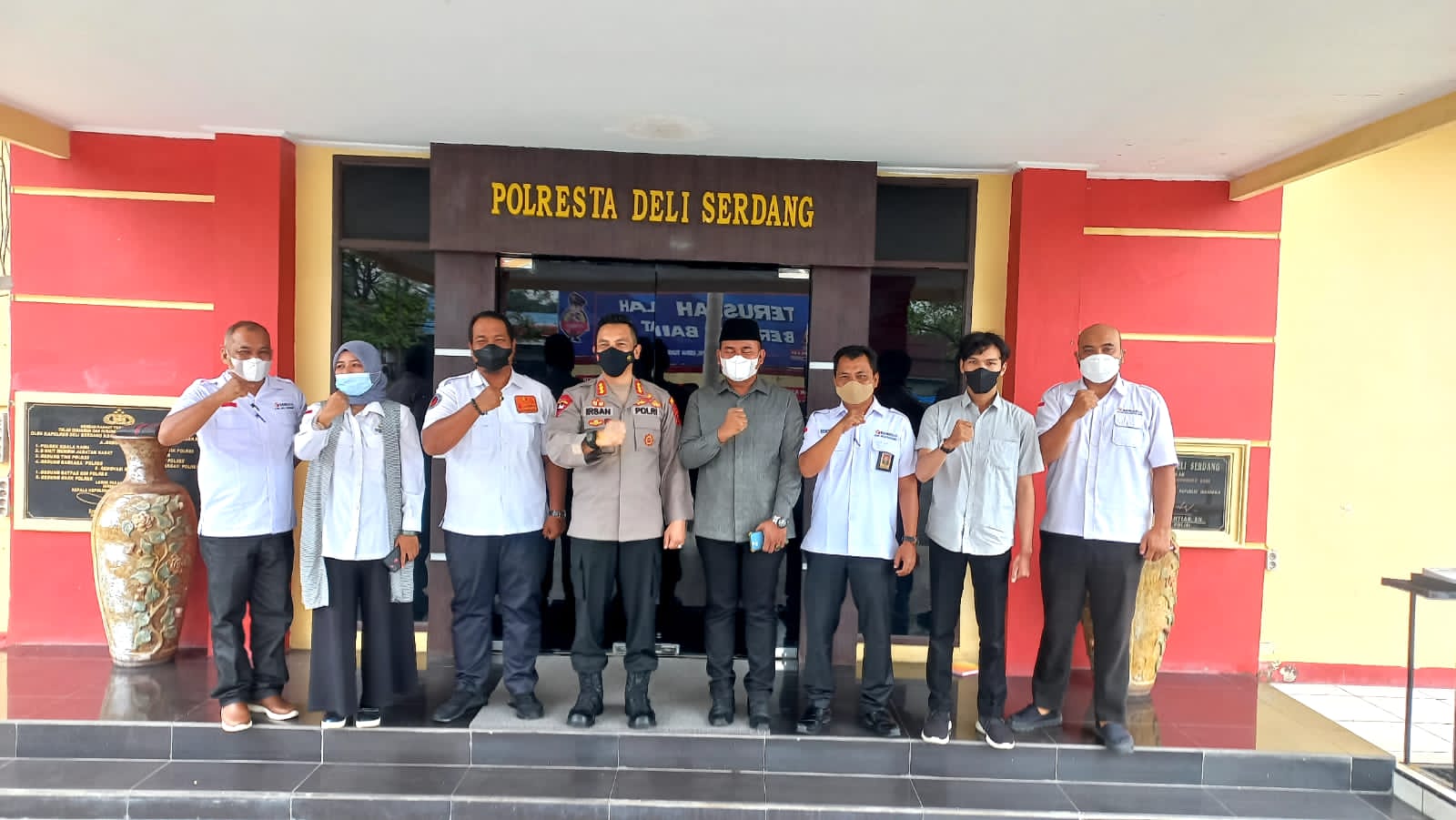 Kapolresta Deli Serdang Sambut Audensi Komisioner Bawaslu
