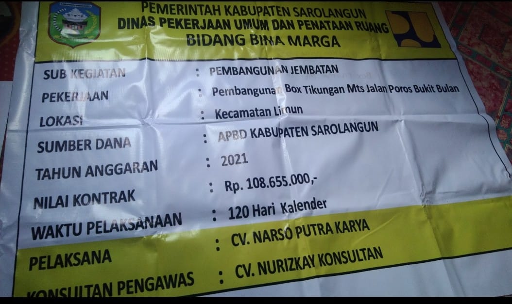 Beredar Isu Negatif Tentang Penimbunan Proyek Bok Desa Meribung Ini Kata Kontraktor