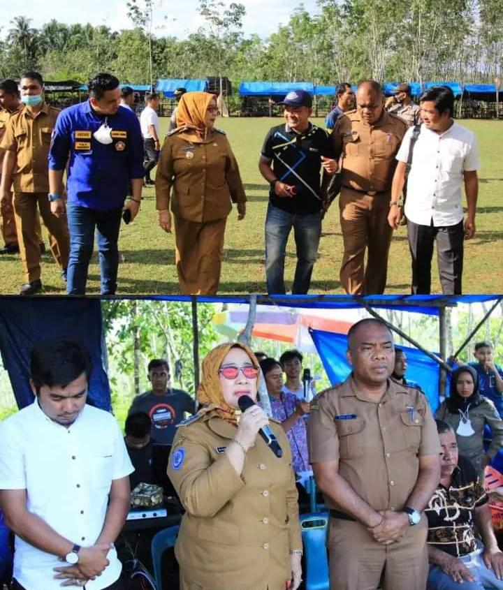Wabup Labuhanbatu Buka Tournament Sepak Bola Ramadhan