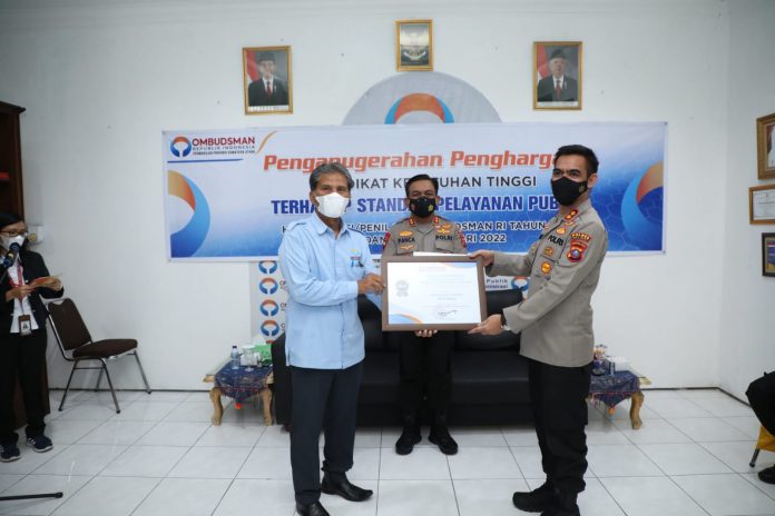 Polres Batubara Raih Nilai Tertinggi Standar Pelayanan Publik Ombudsman RI Sumut