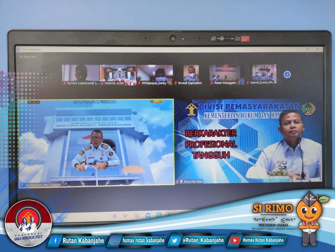 Bahas Usulan Sarpras UPT Pemasyarakatan Bersama Sesditjenpas