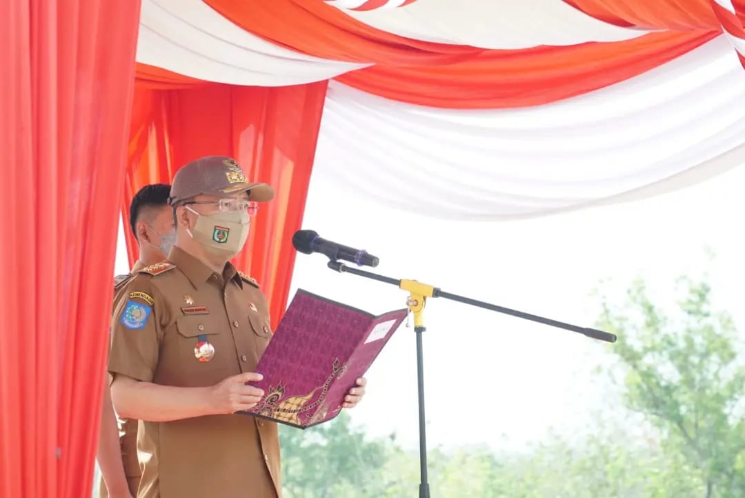Peringati Bulan K3 Gubernur Rohidin Ingatkan Pentingnya Keselamatan Kerja