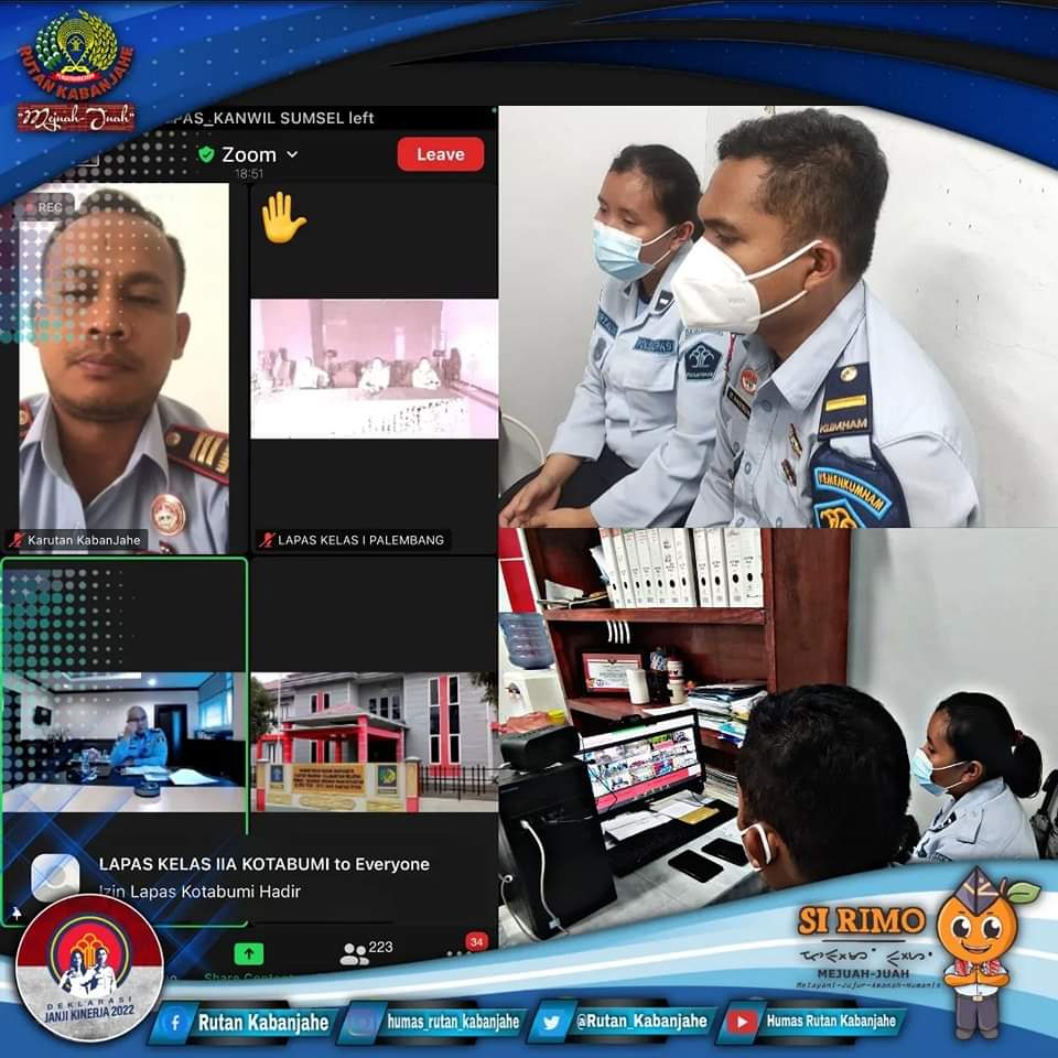 Dirkamtib Beri Arahan Kepada Seluruh Jajaran Kemenkumham RI