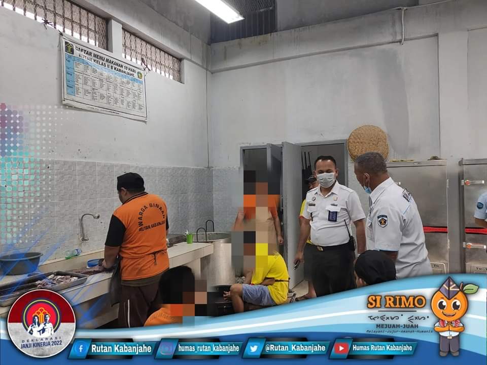 Sangapta Surbakti Lakukan Kontrol Rutin Ke Dapur Rutan