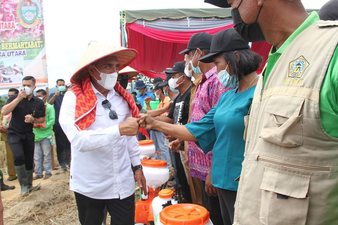 Ini Janji Gubsu Kepada Kelompok Tani