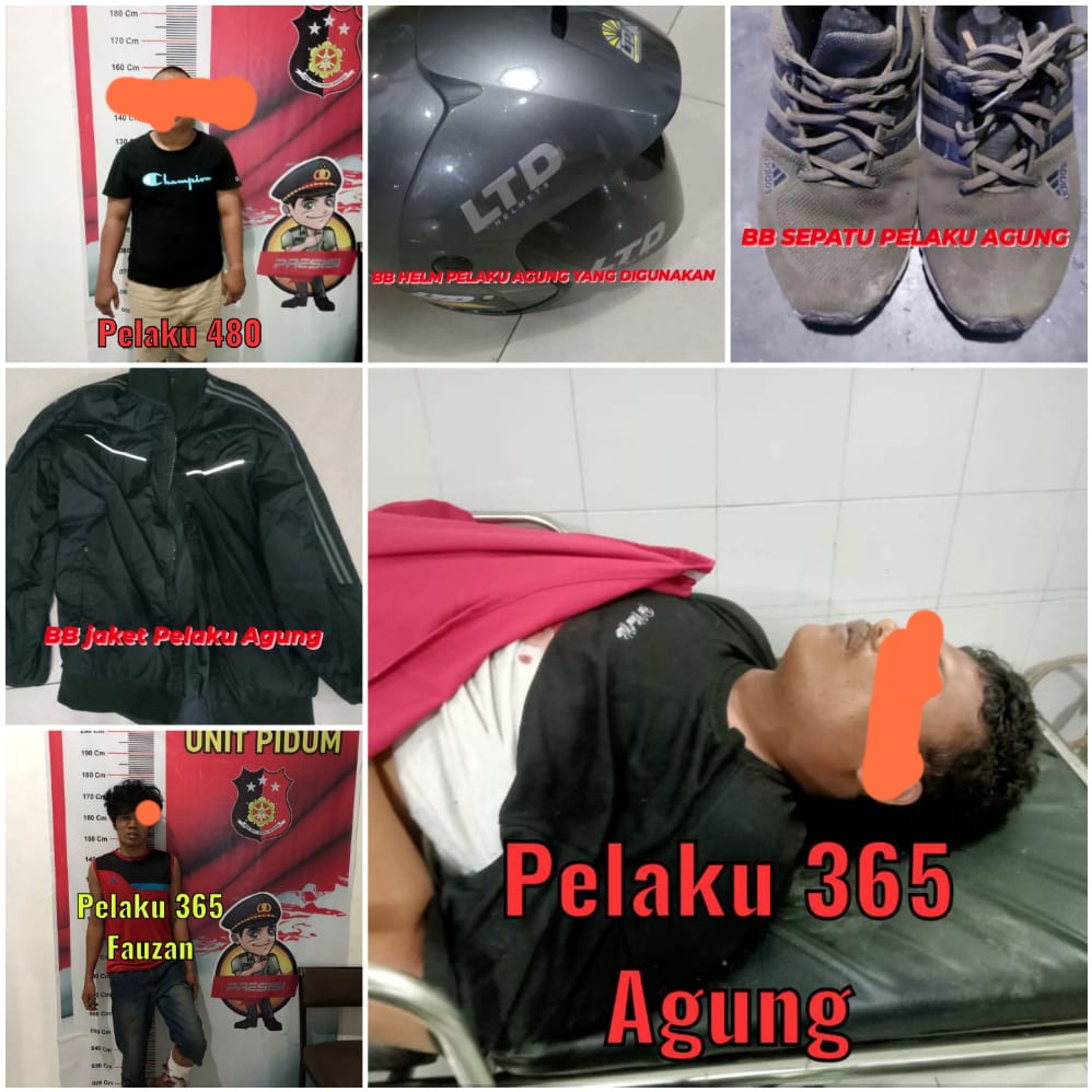 3 Pelaku Jambret Ditangkap Tim Siluman Polrestabes Medan