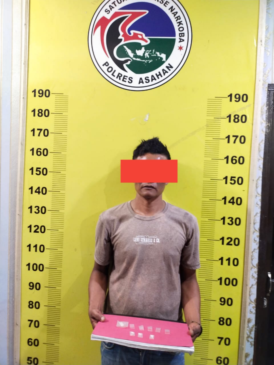 Penjual Sabu di Rintis Dusun I Desa Sei Apung Jaya Diamankan