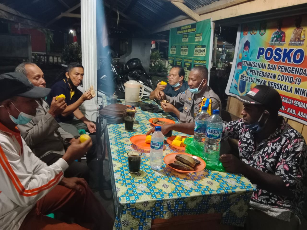 Polsek Air Joman Sampaikan Pesan Kamtibmas kepada Petugas Pos