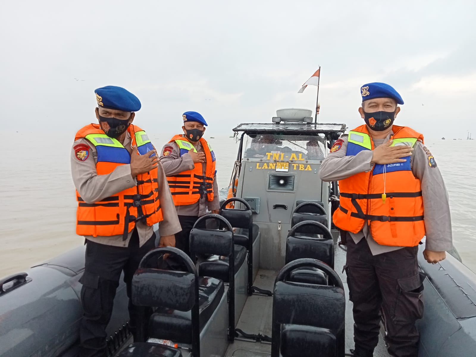 Polres Asahan Laksanakan Ops Yustisi di Perairan Bagan Asahan