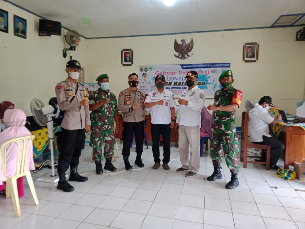 Tiga Pilar Kecamatan Limpung Kejar Target Vaksinasi