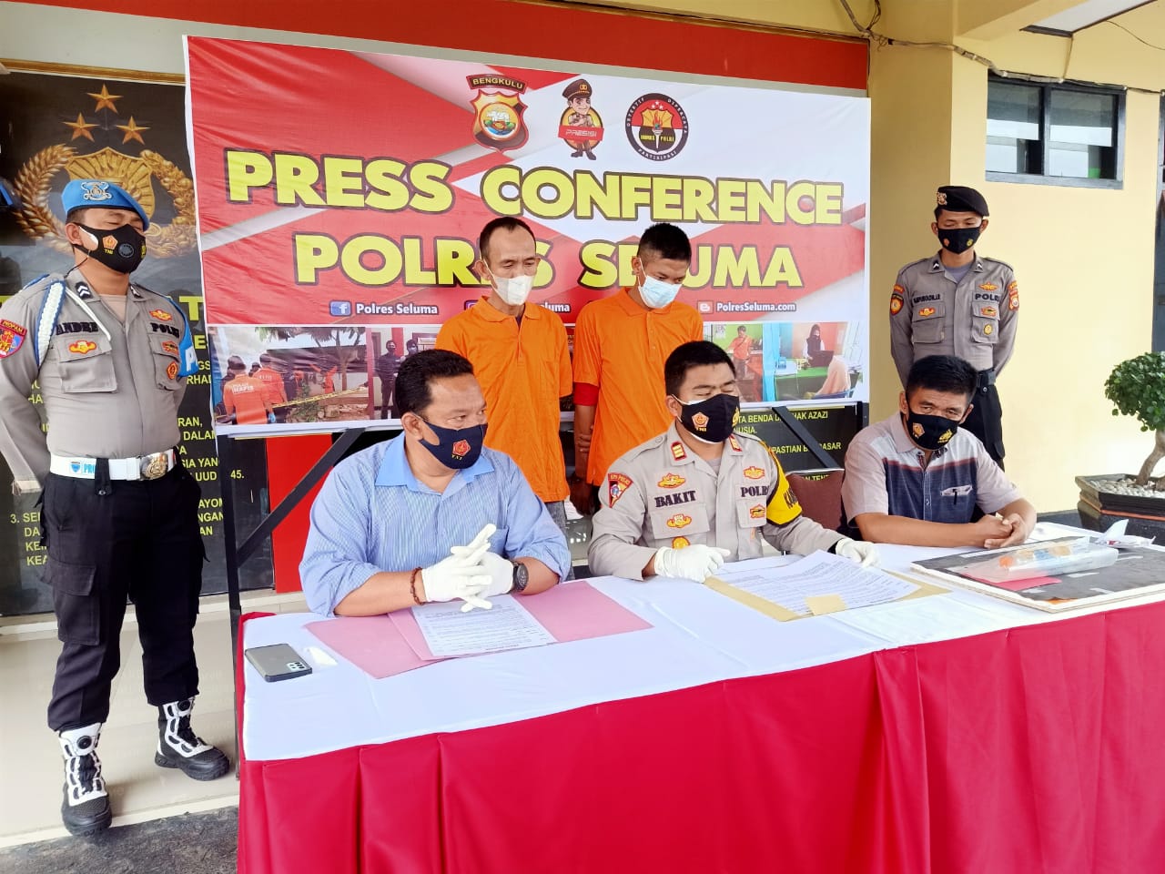 Pemakai dan Kurir Narkoba Diamankan Polres Seluma