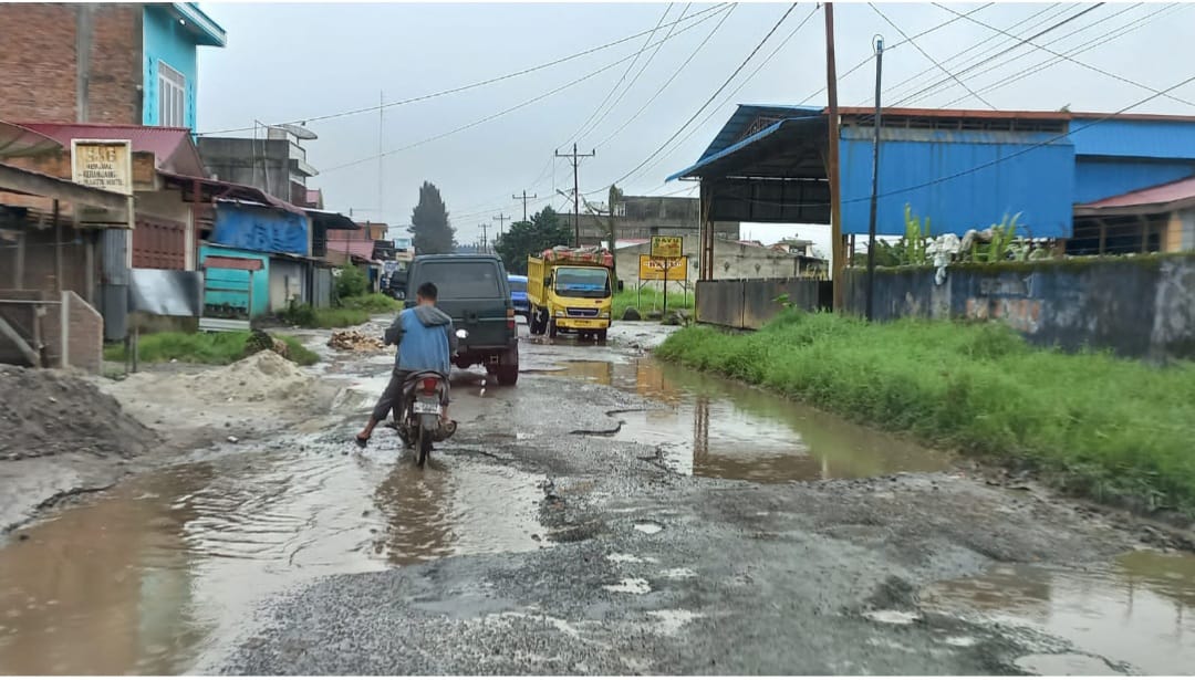 Warga Harapkan Jalan Udara Berastagi Segera Diperbaiki Ini Kata Pemkab Karo