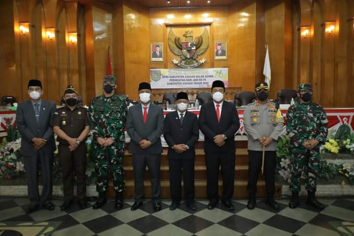 DPRD Gelar Paripurna Peringatan Hari Jadi ke-76 Kabupaten Asahan