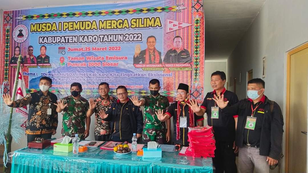 Beres S Brahmana Kembali Terpilih Jadi Ketua DPD PMS Karo