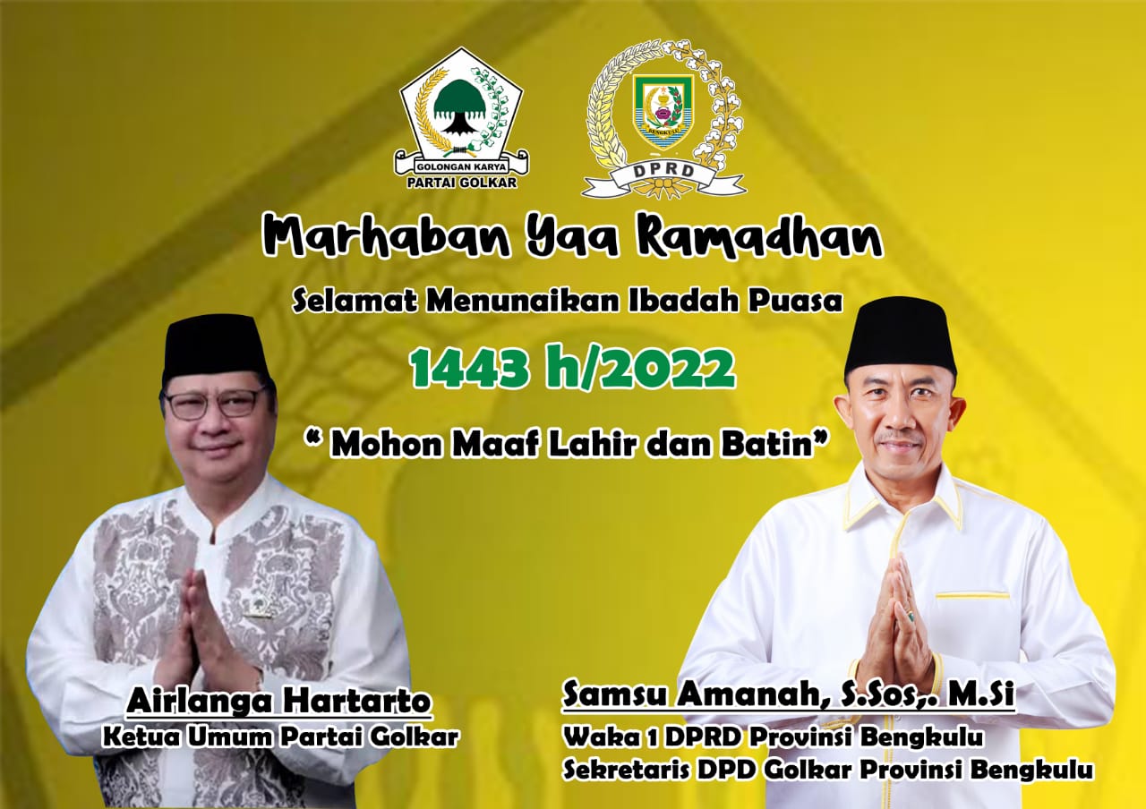 Sambut Ramadhan 1443 H Samsu Amanah Sampaikan Pesan