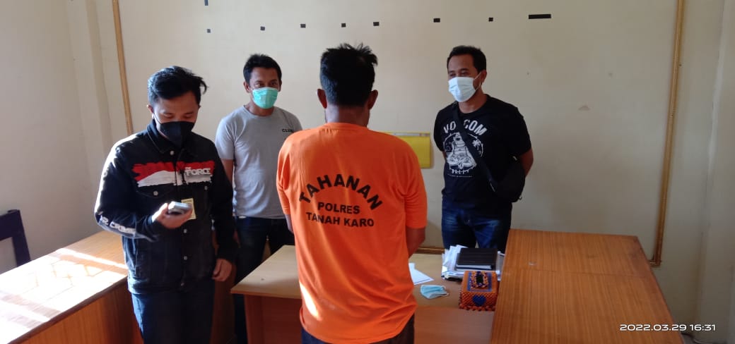 Polres Tanah Karo Tangkap Pelaku Curanmor