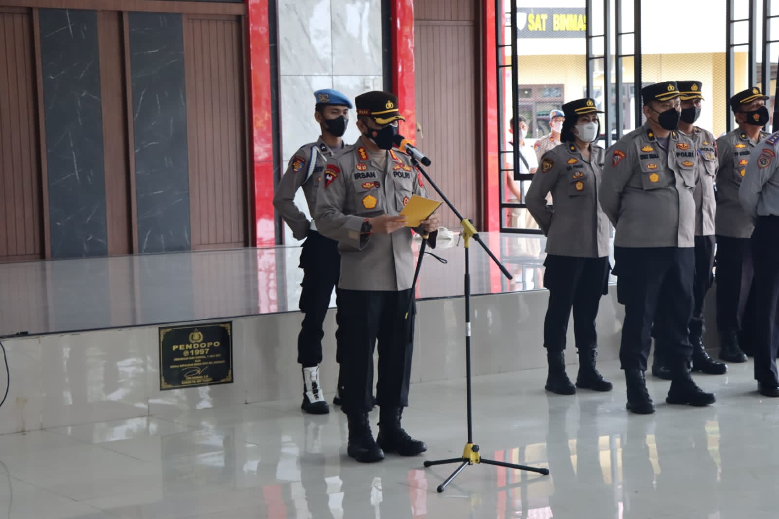 Kapolresta Deli Serdang Pimpin Apel Gelar Pasukan Operasi Keselamatan Toba 2022