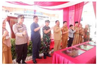 Bupati BU Launching Generator Oksigen dan Laboratorium PCR