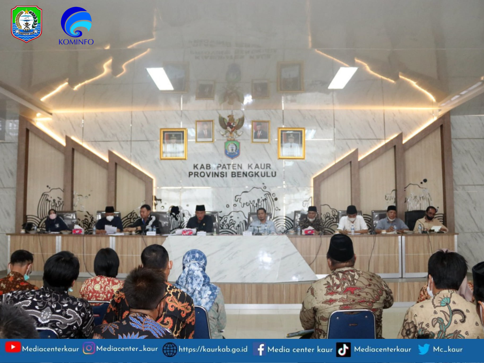 Rapat Capaian Vaksinasi Di Kabupaten Kaur