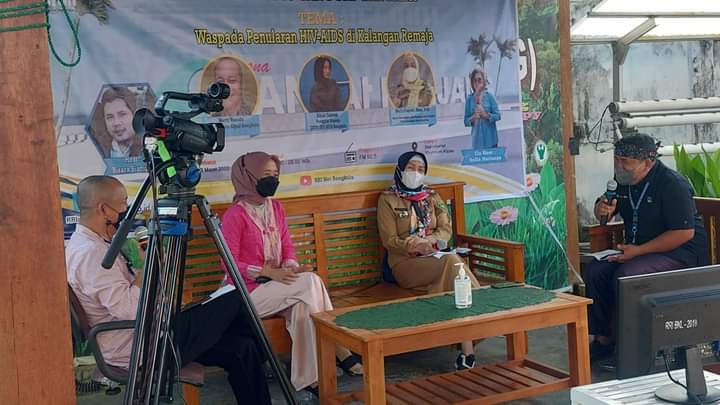 Kabid PPP Jadi Narasumber Wawancara Waspada Penularan HIV AIDS 