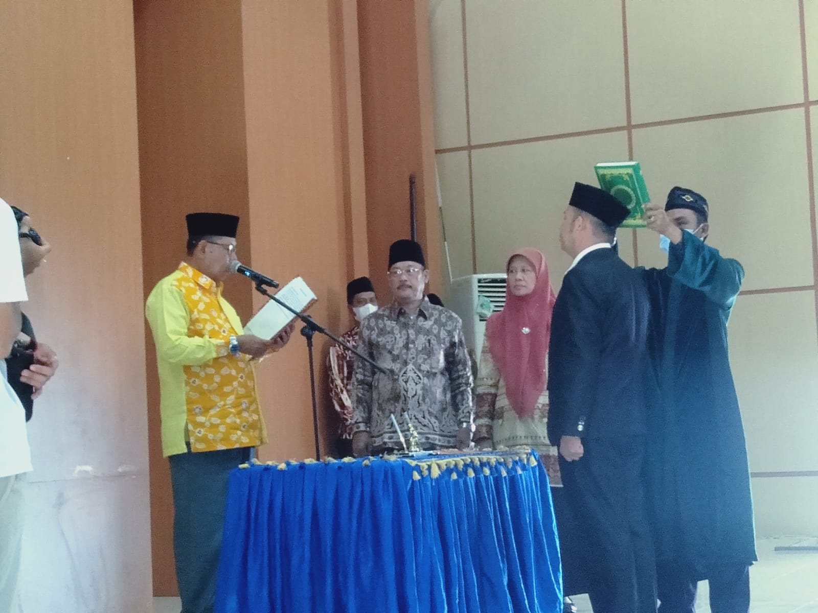 Dilantik Rektor Sri Ihsan Jabat Kabag Umum UINFAS