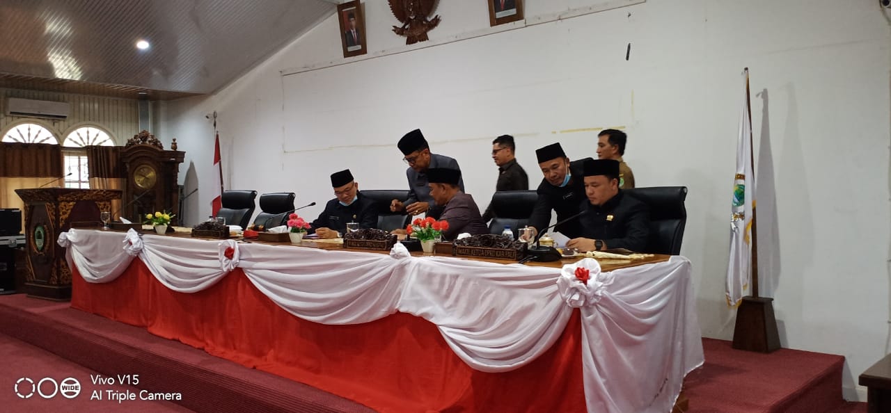 DPRD PALI Rapat AKD Ini Nama Perubahan Wakil Ketua dan Komisi 