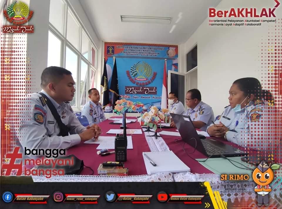 Tumbuhkan Integritas Rutan Kabanjahe Persiapkan Orientasi Internal CPNS 2021