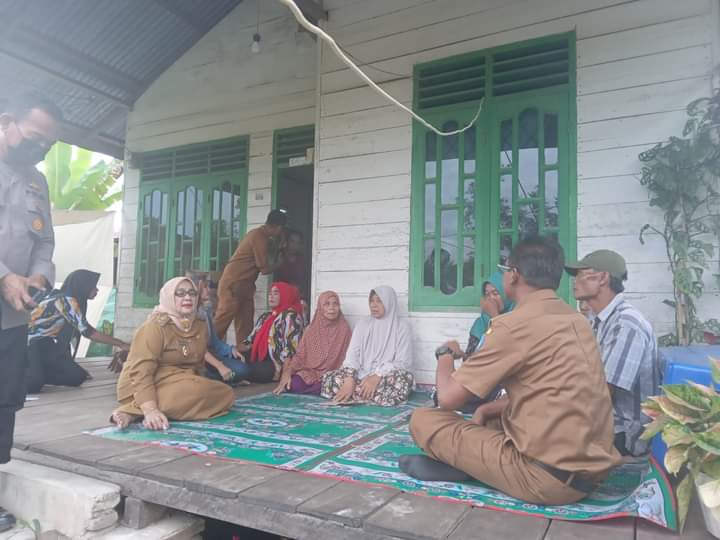 Wabup Labuhanbatu Tinjau Lokasi Korban Hanyut di Negeri Lama