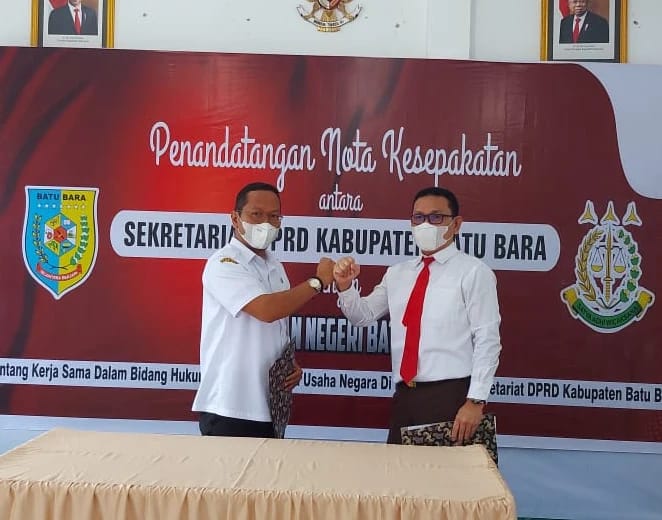 Sekretariat DPRD Batu Bara Teken MoU Bersama Kejari