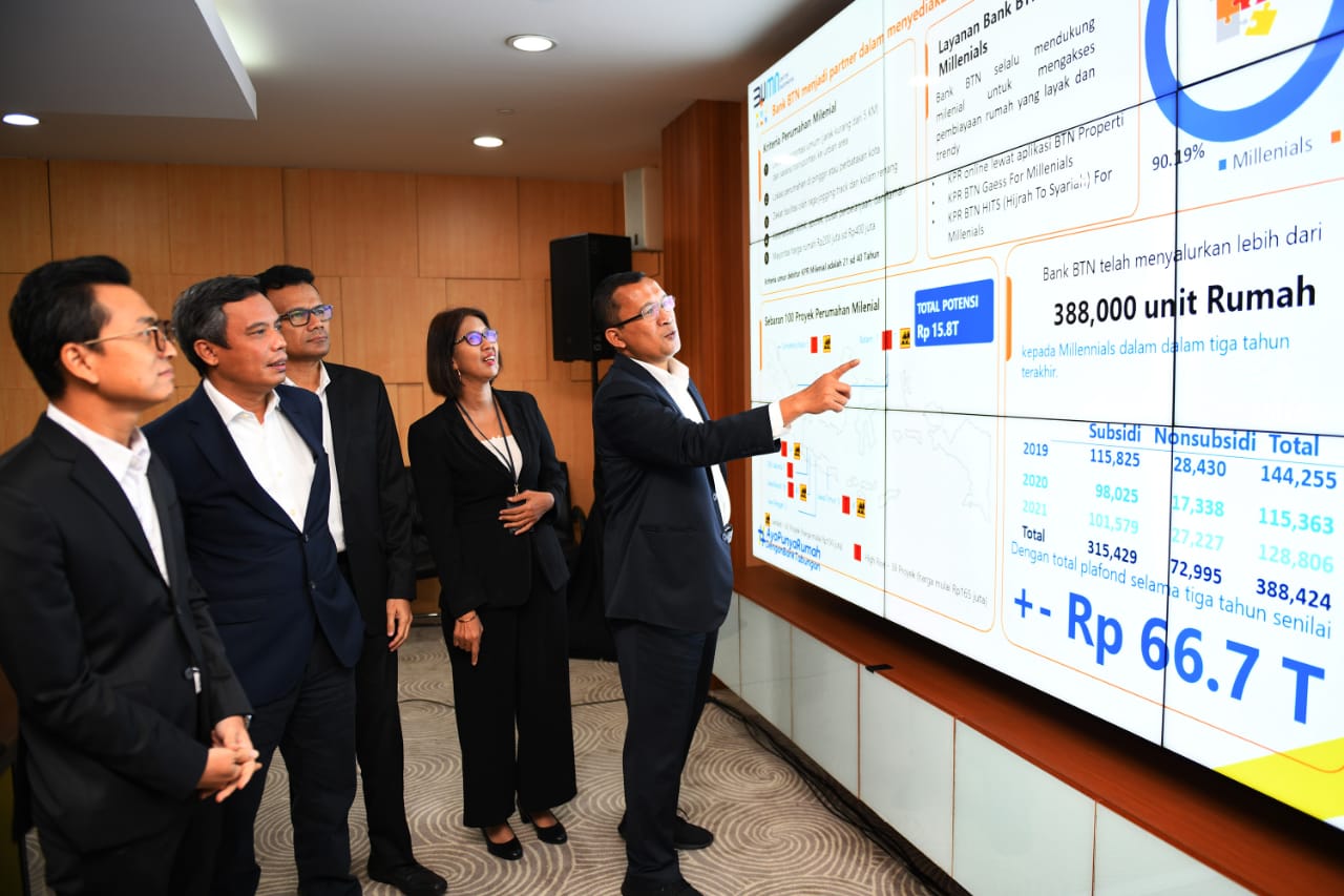 3 Bulan Awal di Tahun 2022 Laba Bersih BTN Melonjak 23,89%