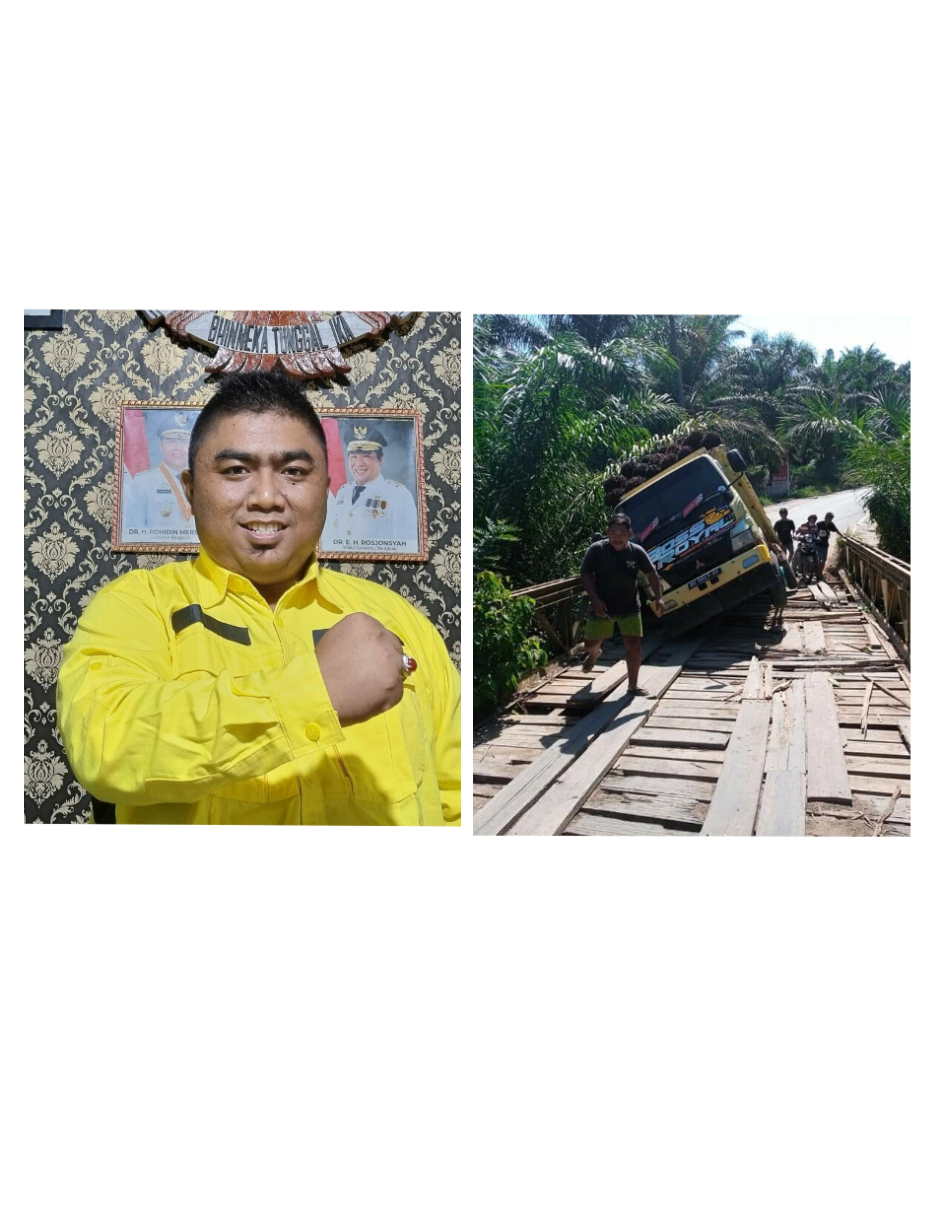 Tokoh Pemuda Giri Mulya Minta Gubernur Perhatikan Akses Jalan Giri Mulya-Ketahun