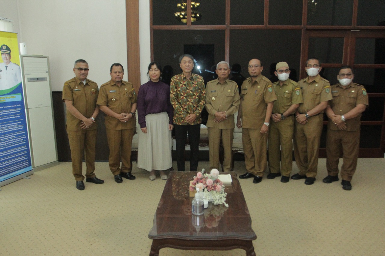 Bupati Asahan Terima Kunjungan Kehormatan Konsul Jenderal Jepang Medan