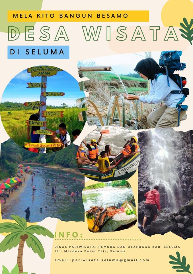 Disparpora Seluma Monitoring Ke Desa Wisata Pandan