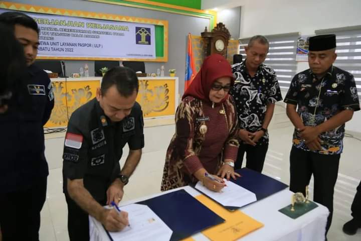 Wabup Labuhanbatu Tandatangani MoU dengan Kantor Imigrasi Kelas ll TPI Tanjung Balai Asahan