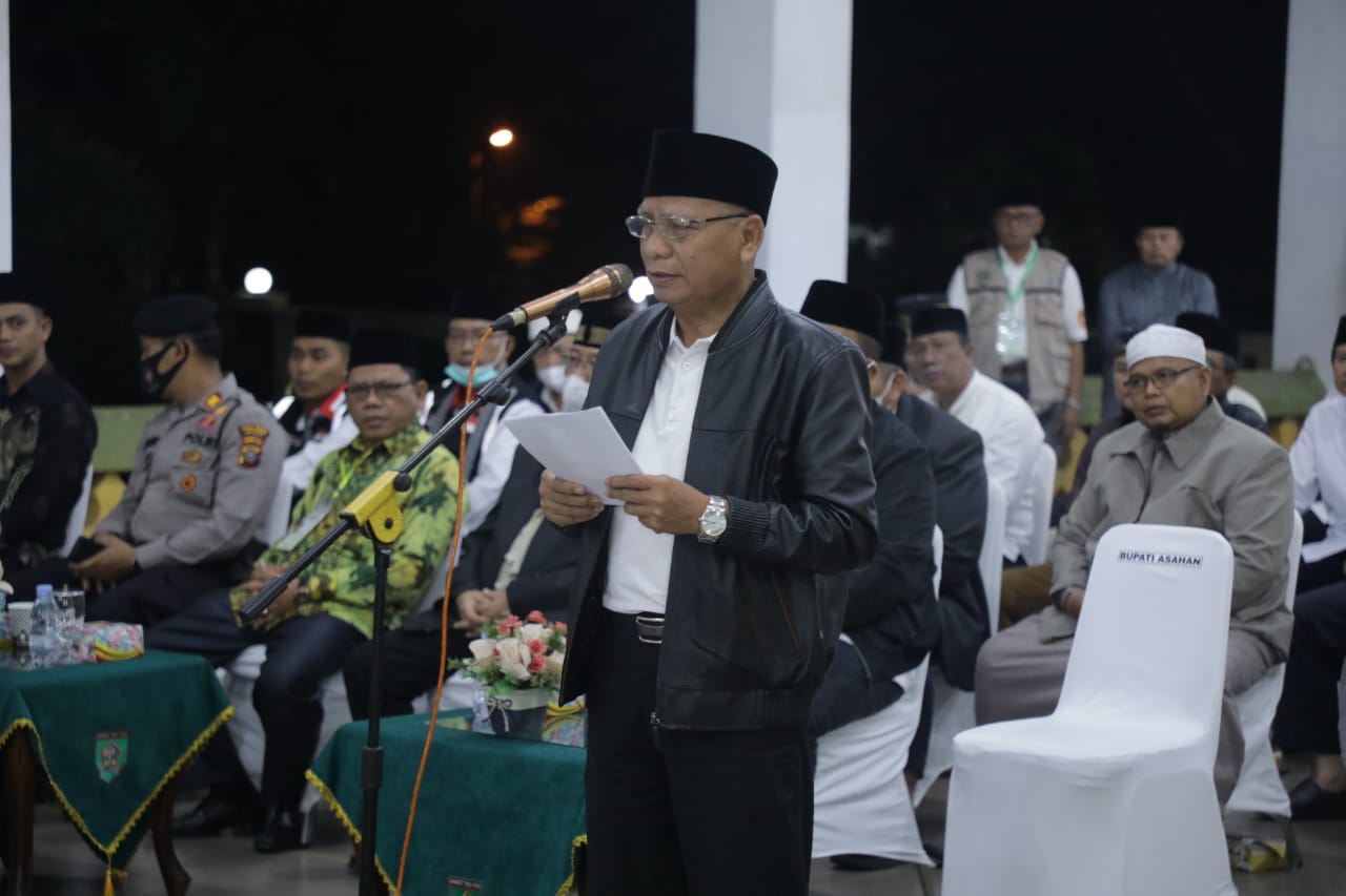 Bupati Lepas 161 Jemaah Calon Haji Kabupaten Asahan