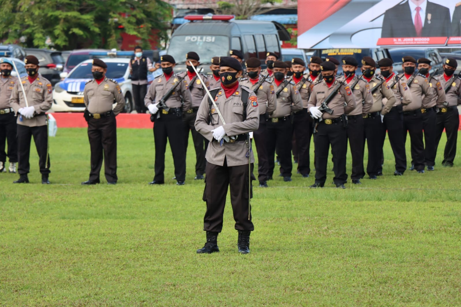 Polresta Deli Serdang Gelar Upacara Peringatan HUT Bhayangkara Ke-76