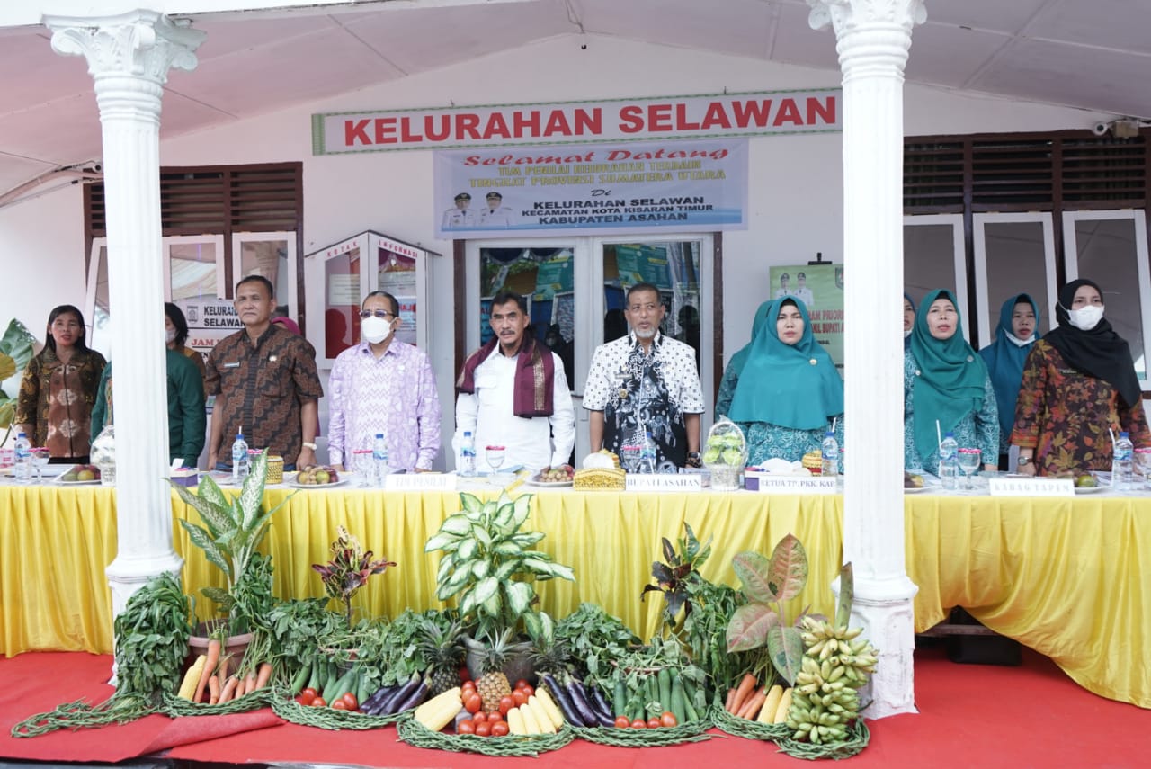 Tim Penilai Kelurahan Terbaik Tingkat Provsu Kunjungi Kelurahan Selawan