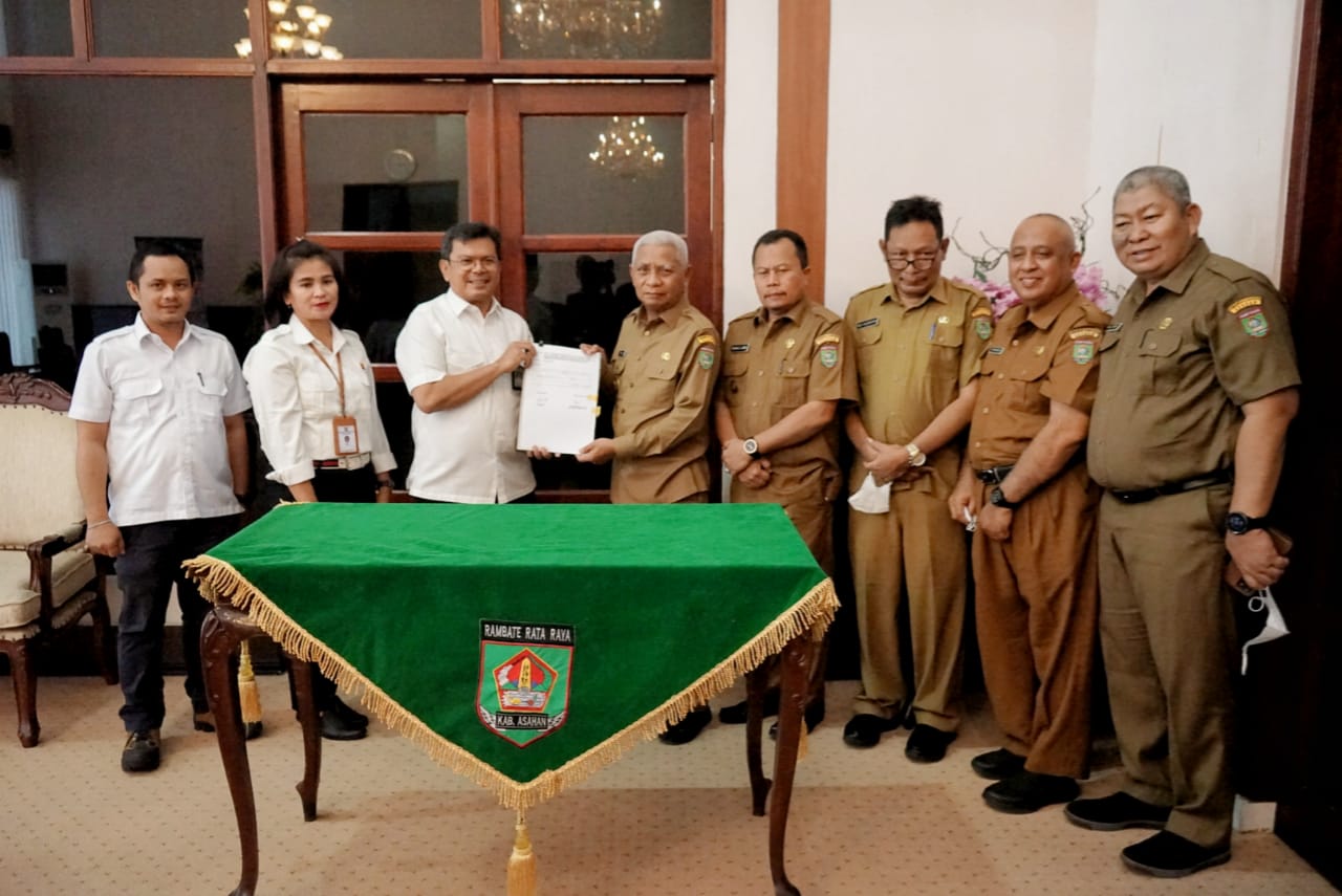 KemenPUPR Serahkan Aset Rusunawa dan SPAM IKK Air Joman Kepada Pemkab Asahan