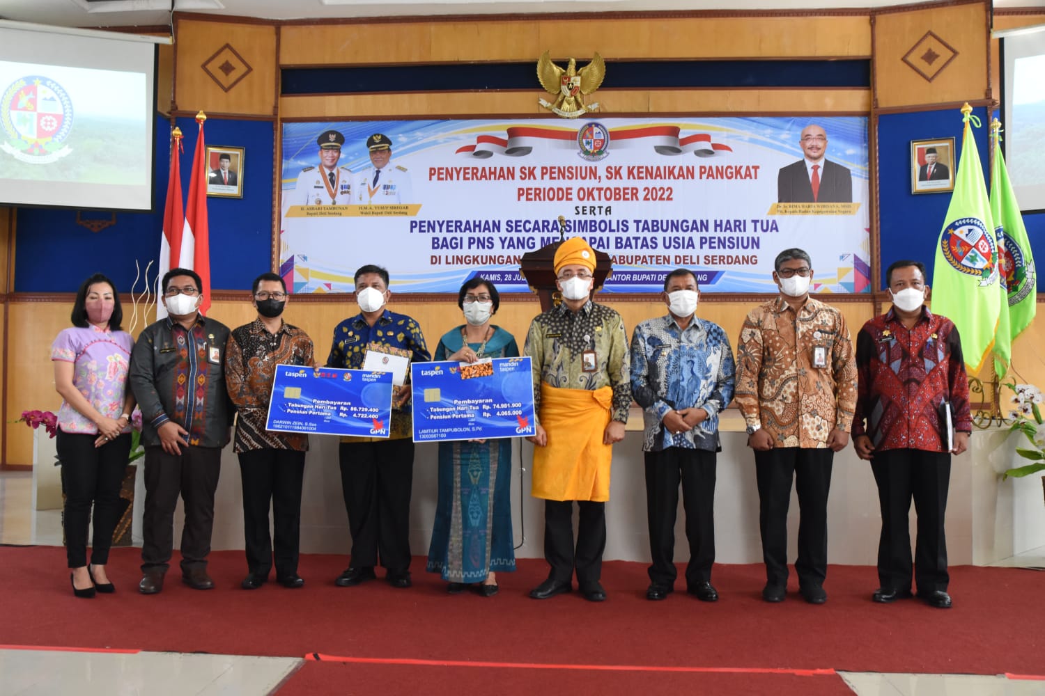 Bupati Deli Serdang Terima Kunjungan Kepala BKN RI