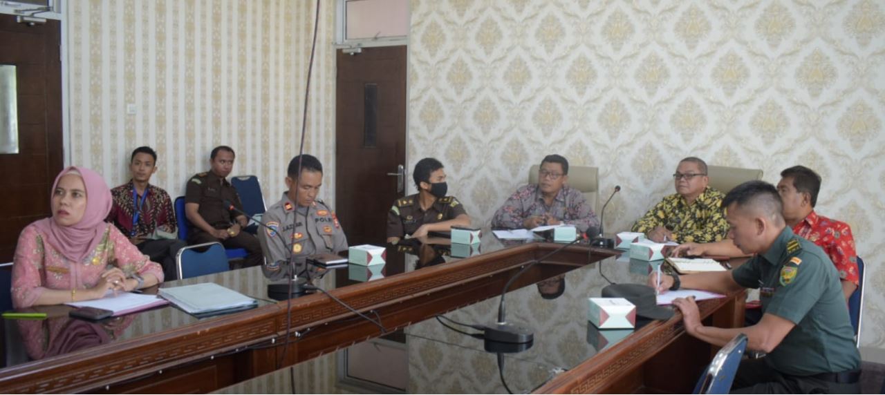 Pemkab RL Sepakat Berantas PMK di Provinsi Bengkulu ( Foto : MC RL )