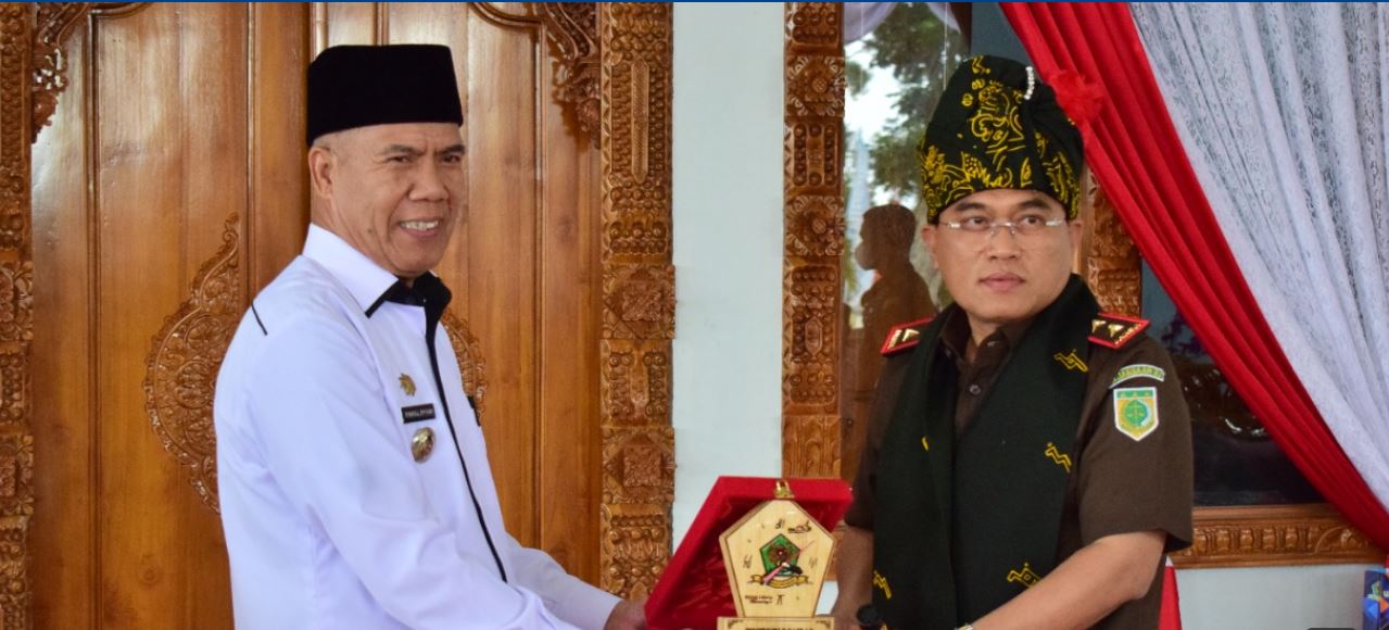 Kajati Bengkulu Apresiasi Daerah RL Satu-Satunya Lengkap Berdiri Gubuk Restorative Justice ( Foto : MC RL ) 