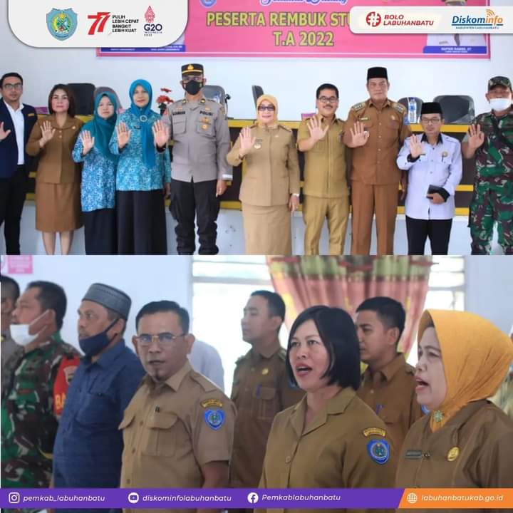 Wabup Labuhanbatu Hadiri Agenda Rembuk Stunting di Rantau Utara 