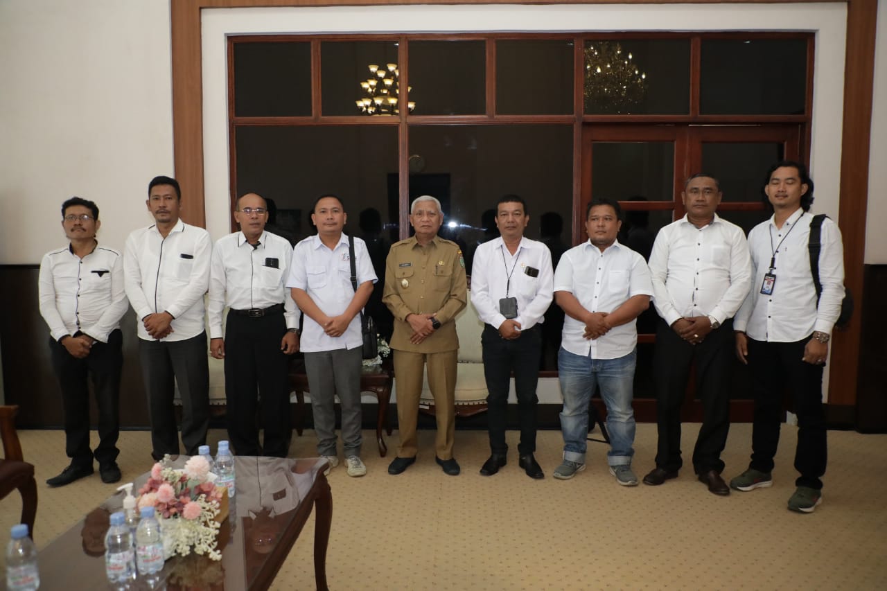 Bupati Terima Audiensi SMSI Asahan-Tanjung Balai