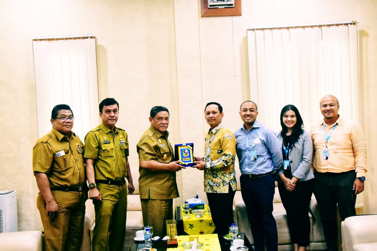 Wakil Bupati Deli Serdang terima kunjungan Pimpinan PT Bank Pembangunan Daerah Jawa Barat dan Banten Tbk atau Bank Jabar Banten (BJB) Cabang Medan