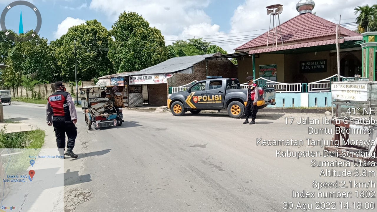 Cegah Aksi Premanisme Dan Pungli Polresta Deli Serdang Laksanakan Patroli Stasioner