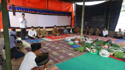 Acara Sedekah Bumi Di Karang Anyar Rejang Lebong ( Foto : MC Rejang Lebong )